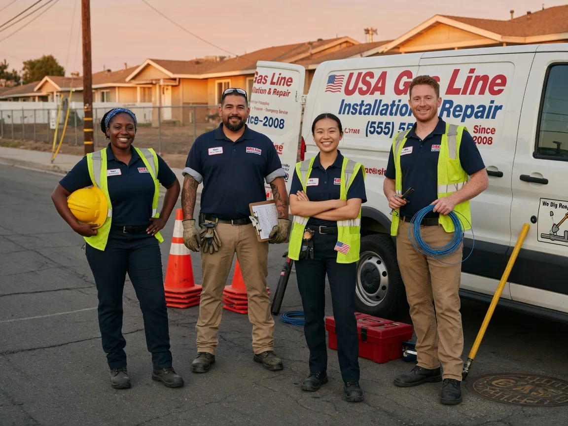 Gas Line Installation company in Palomar Mountain, CA